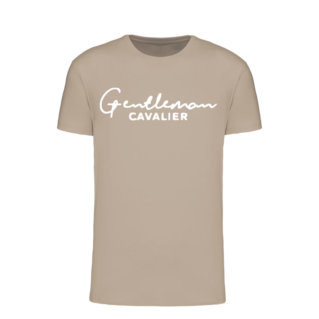 T-SHIRT GARÇON SAND / BLANC