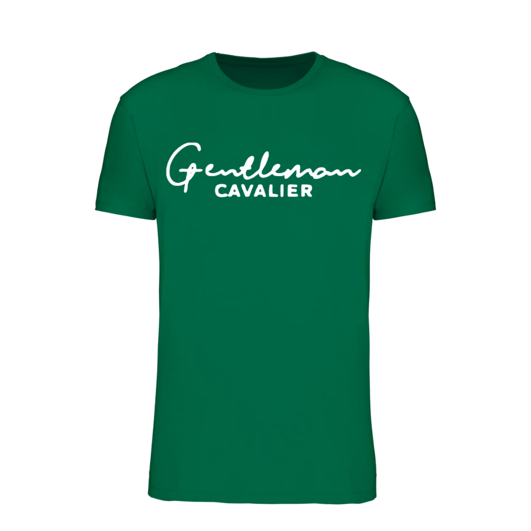 T-SHIRT GARÇON KELLY GREEN / BLANC