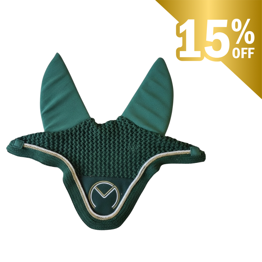 BONNET CHEVAL/PONEY GREEN FOREST SO CHIC