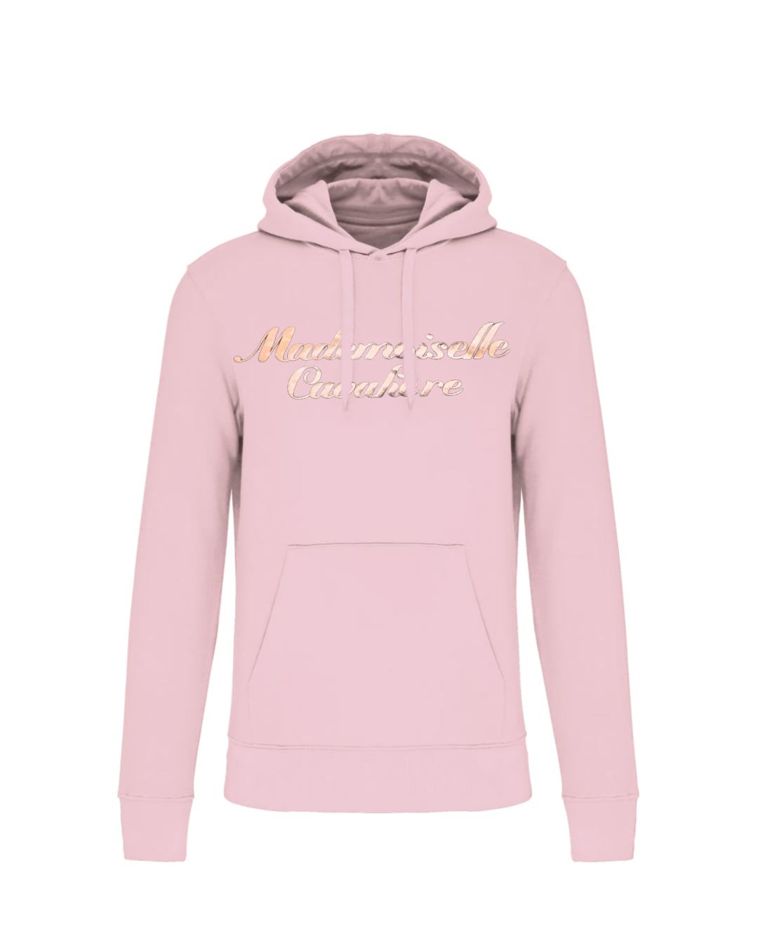 SWEAT FILLE PALE PINK / Logo au choix