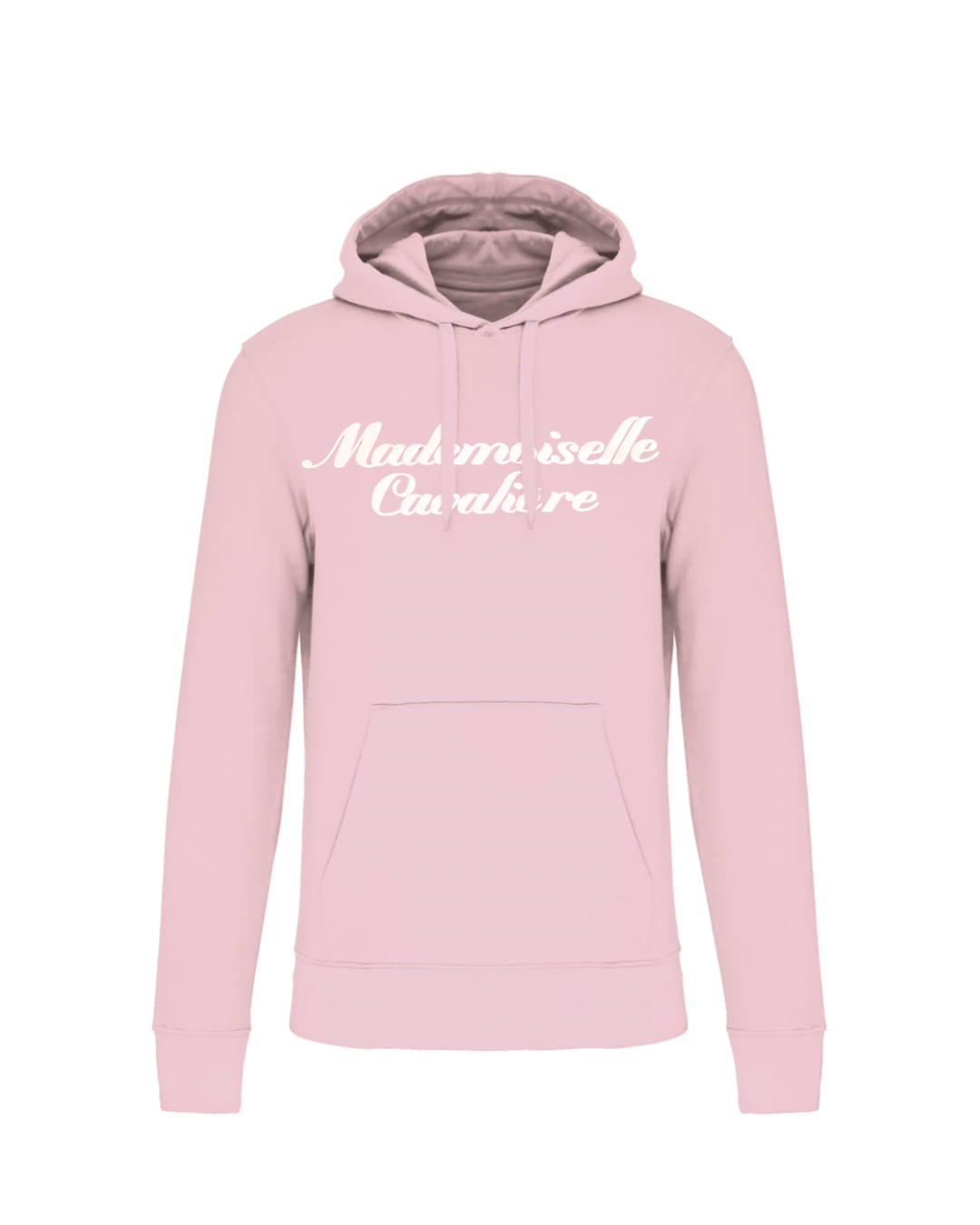 SWEAT FILLE PALE PINK / Logo au choix