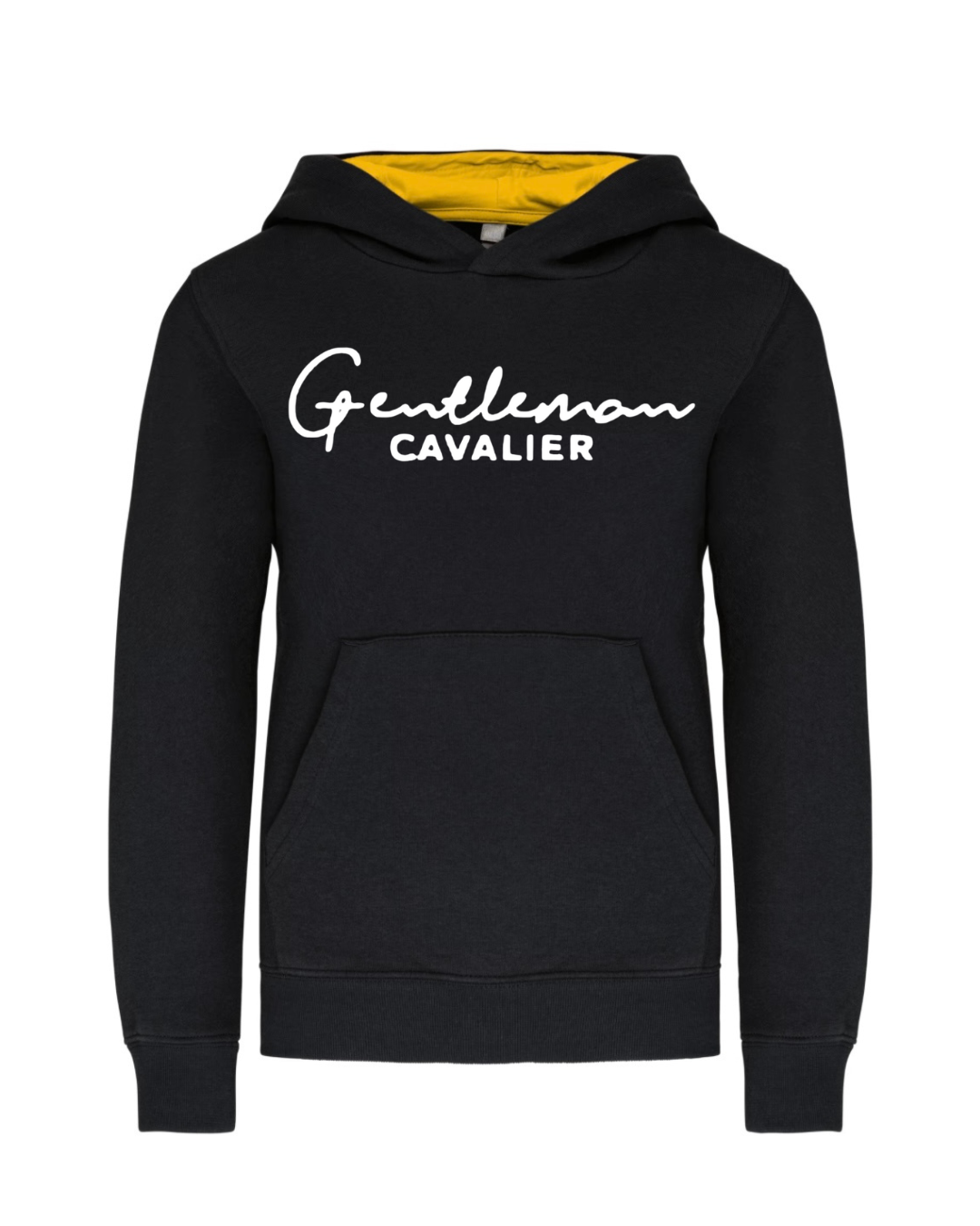 SWEAT GARÇON BLACK/YELLOW