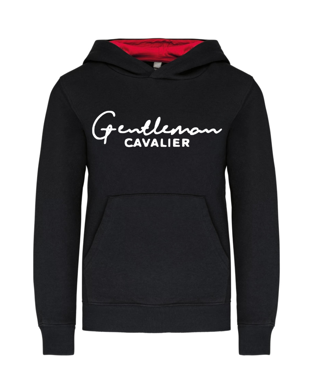 SWEAT GARÇON BLACK/RED