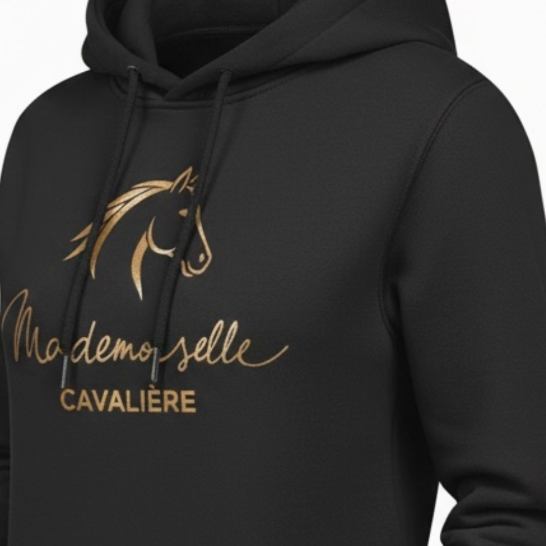 Sweat BLACK & GOLD HORSE