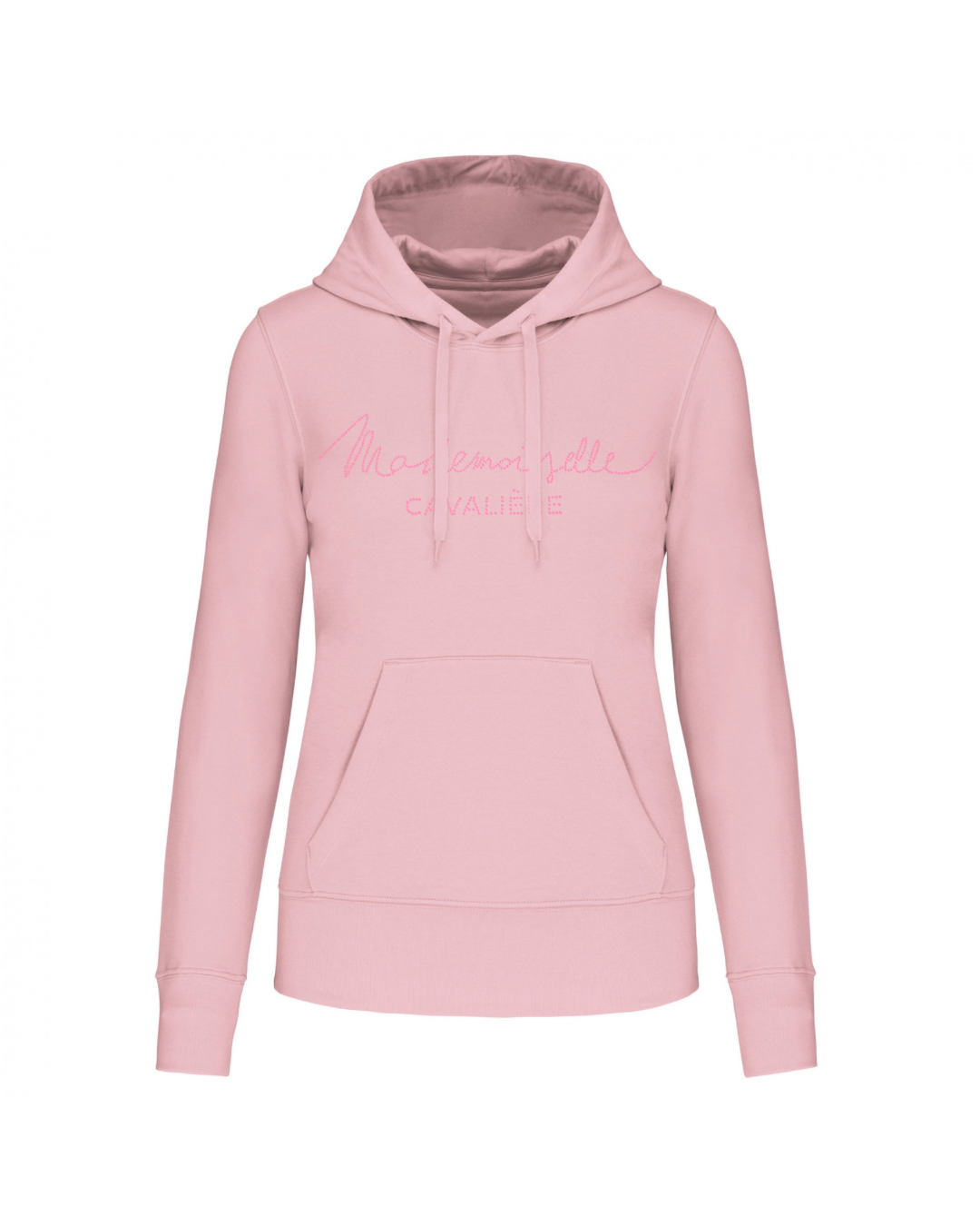 SWEAT FILLE STRASS PINK