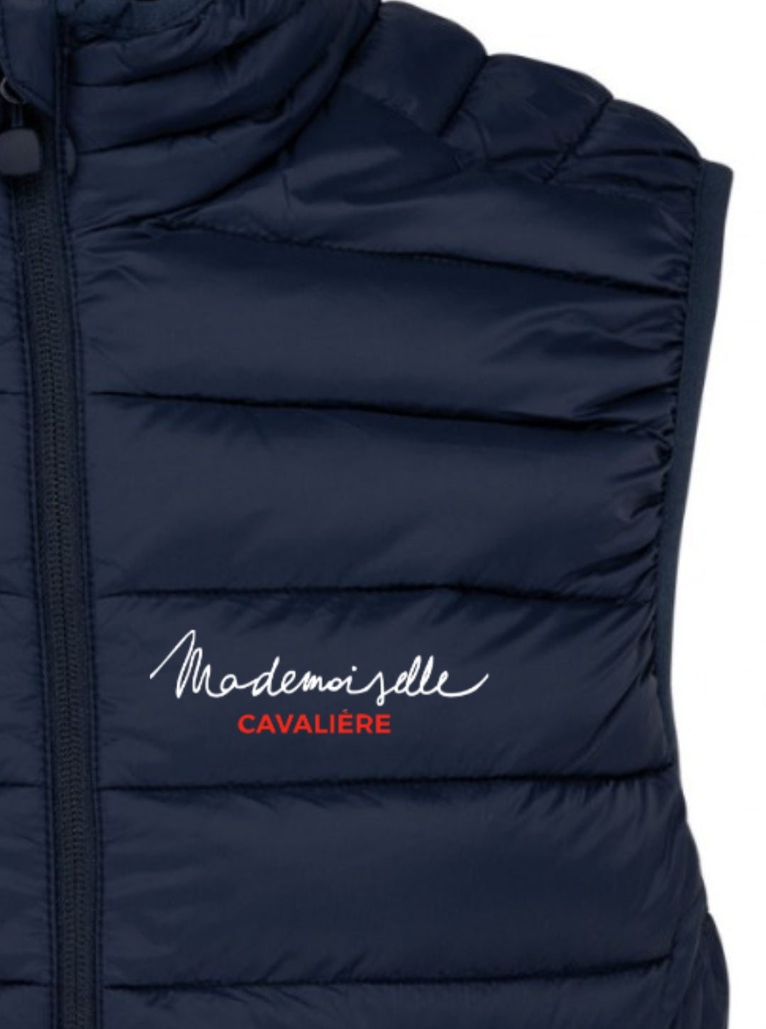 MADEMOISELLE CAVALIÈRE SLEEVELESS DOWN JACKET