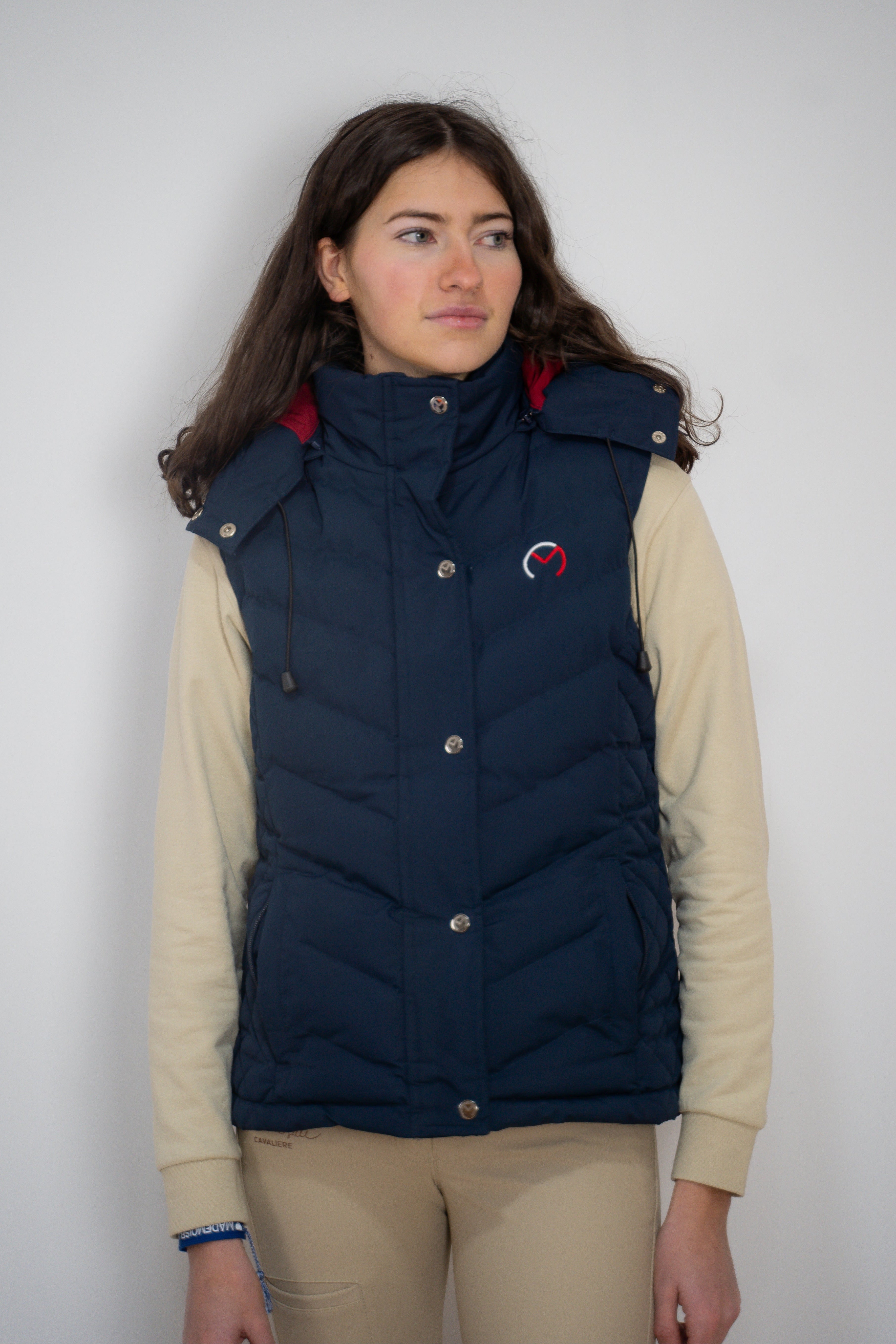 DOUDOUNE PARKA SANS MANCHE NAVY SO SPORT