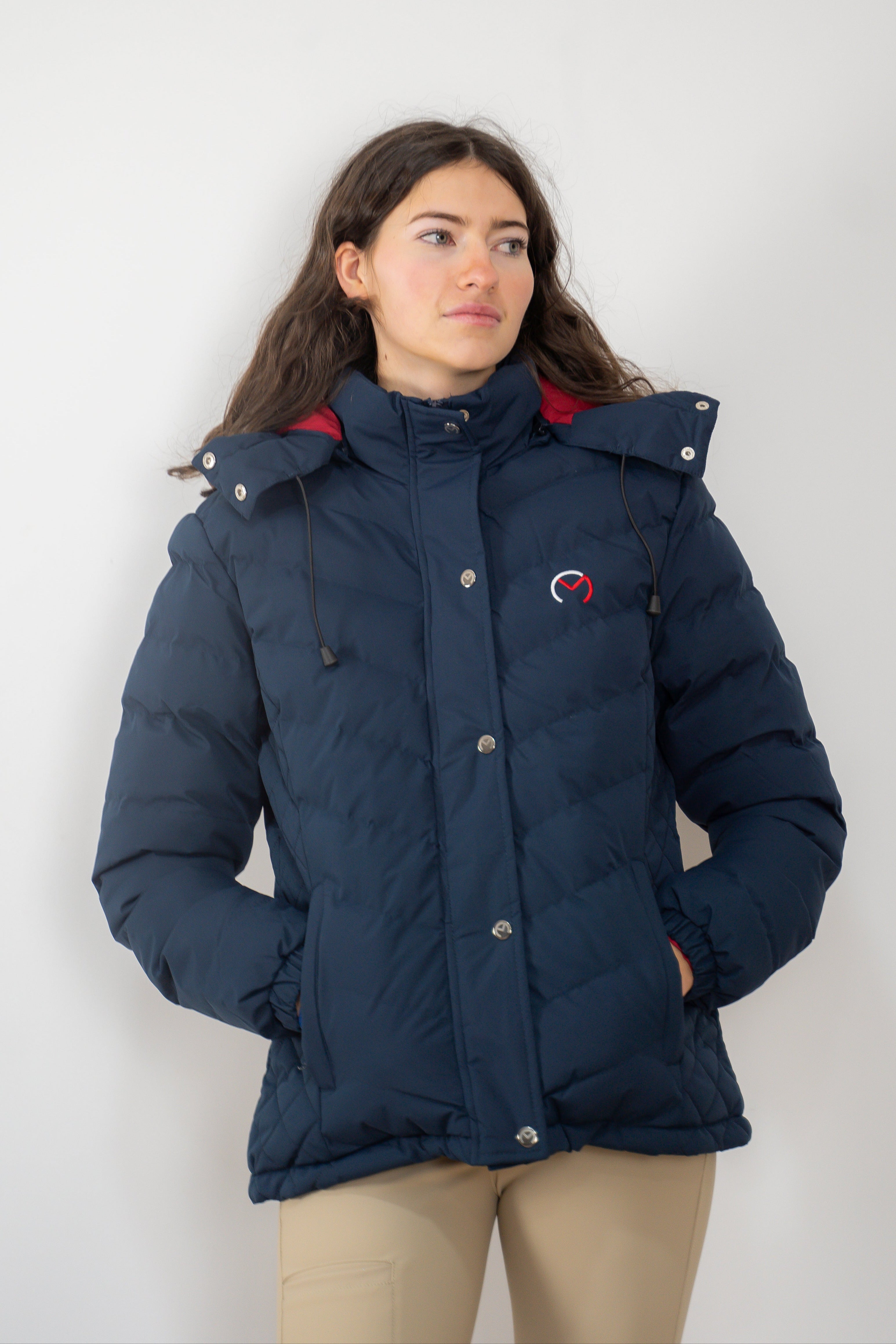 PARKA DOUDOUNE NAVY SO SPORT