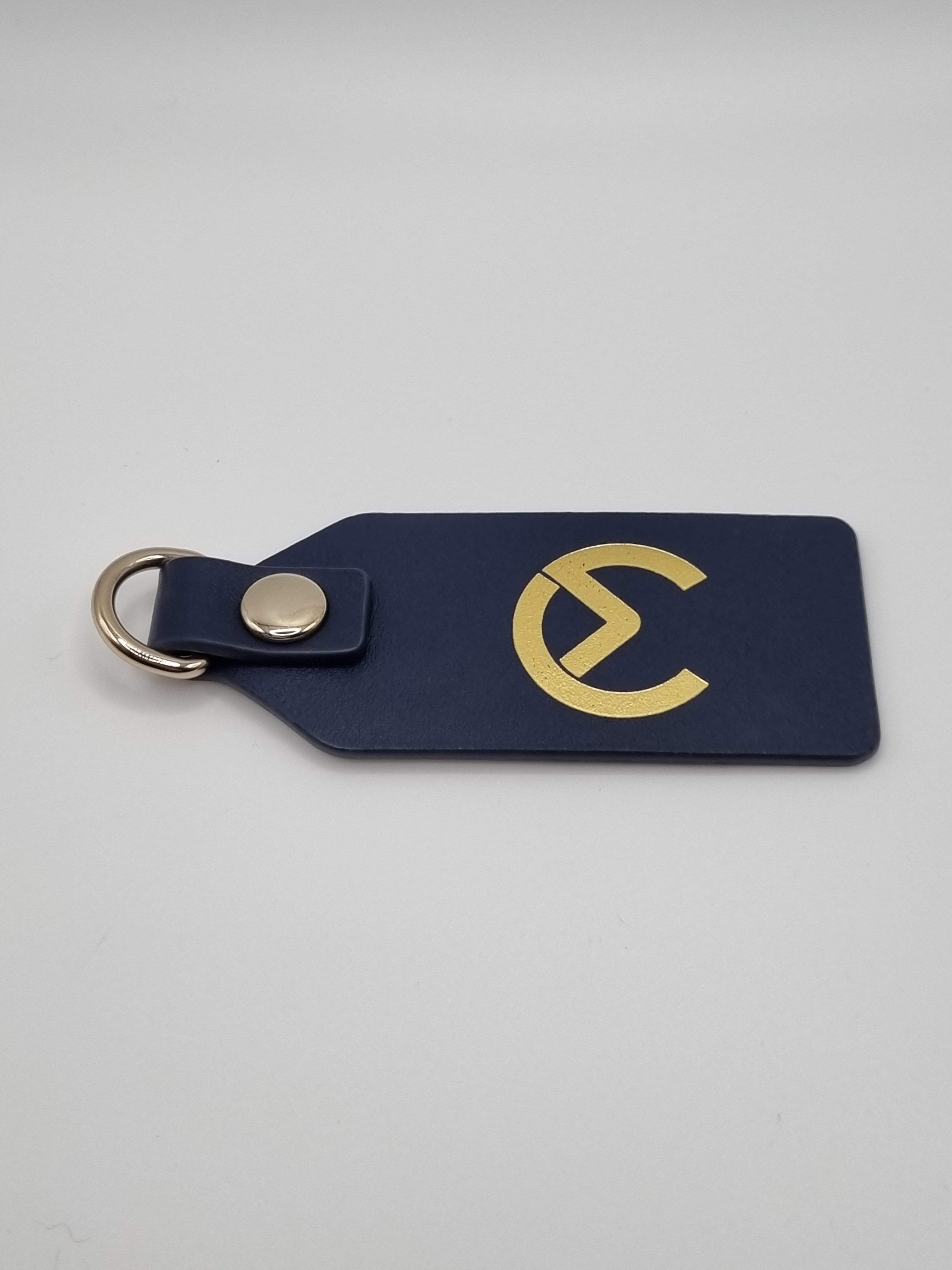 PORTE-CLES MADEMOISELLE NAVY / GOLD