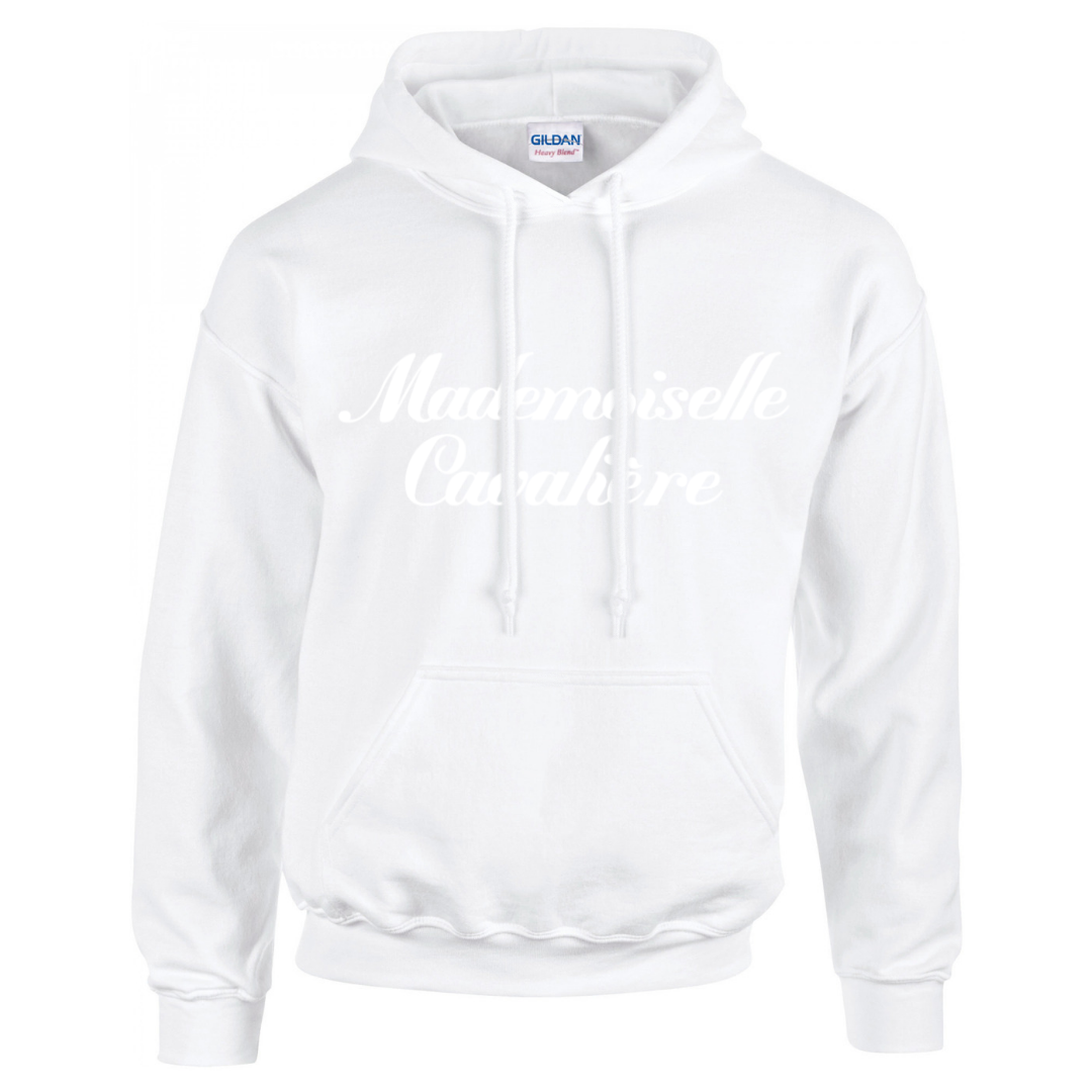 MC hoodie White / Phosphorescent