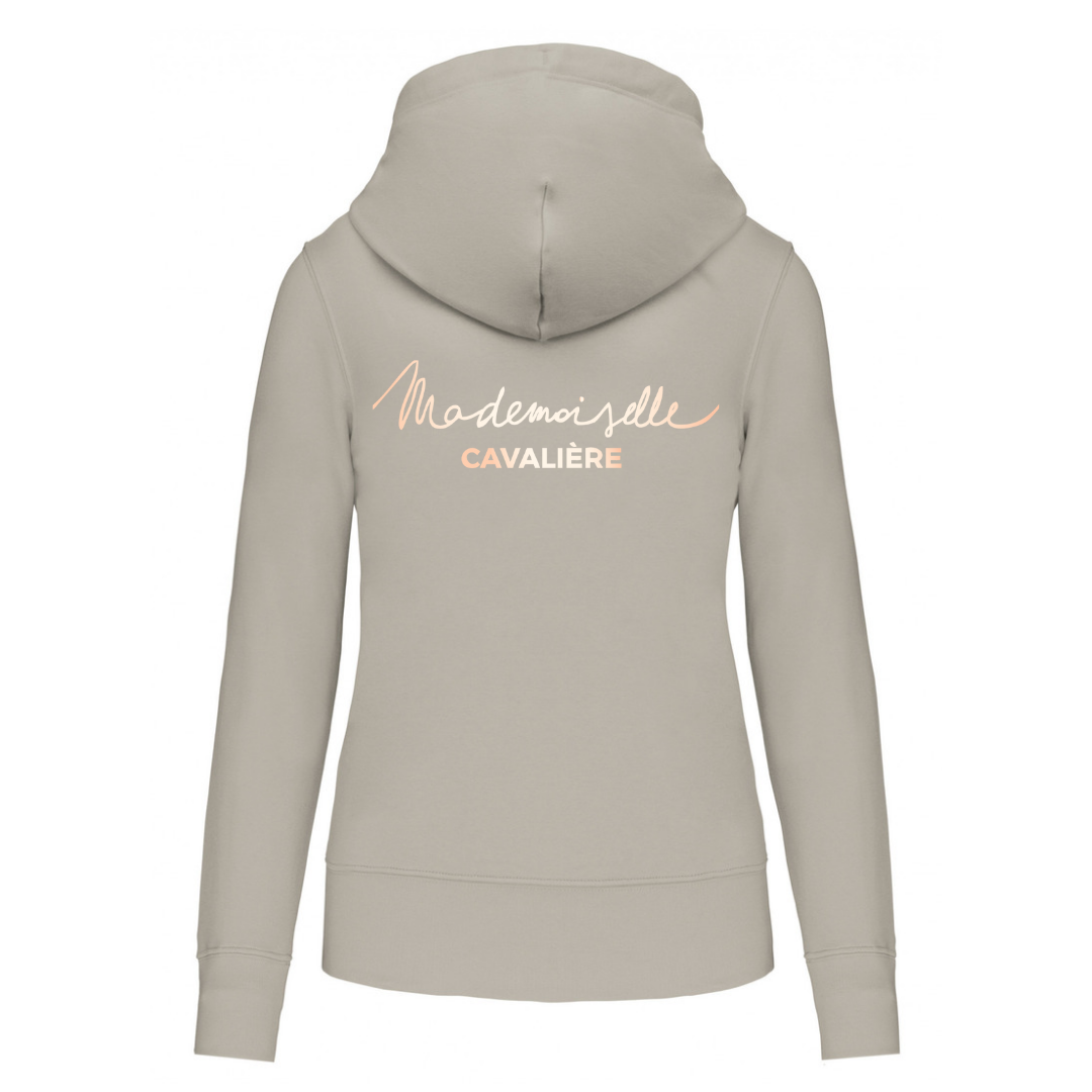 SWEATSHIRT MIT REISSVERSCHLUSS MC CLAY / GOLD-ROSA-LOGO