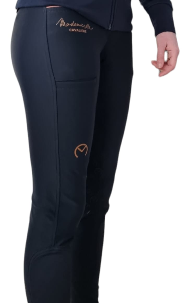 SO CHIC GIRL’S TROUSERS Navy/Gold