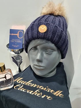 BONNET MADEMOISELLE NAVY/GOLD