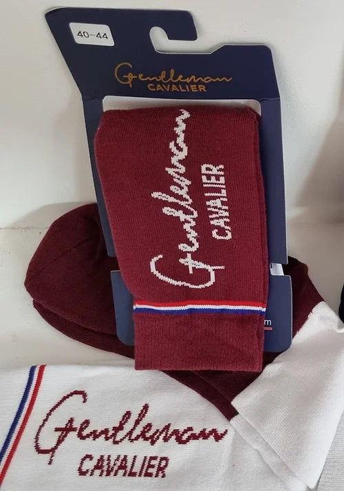 PACK CHAUSSETTES G.C HIVER  BURGUNDY/WHITE