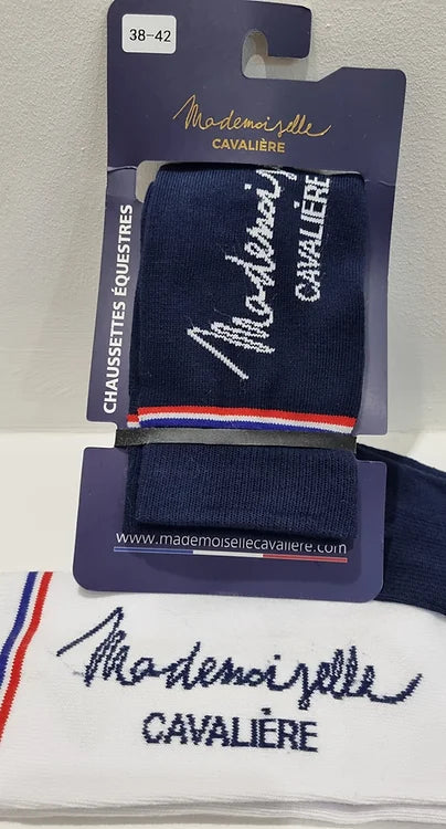 MC WINTER NAVY/WHITE SOCKS